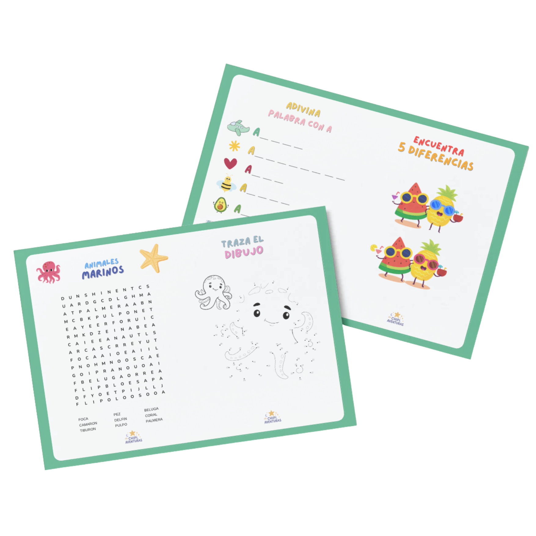 libro actividades verano